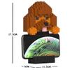 JEKCA Poodle Phone Stand 01S | Dog Plastic Building Blocks | Stationary | Age 14+ view 2