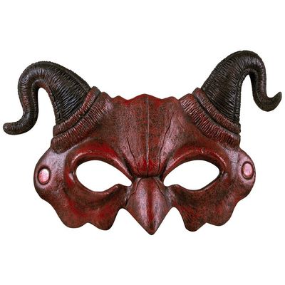 Boland 72254 Demon Foam Half Mask Multi-Coloured