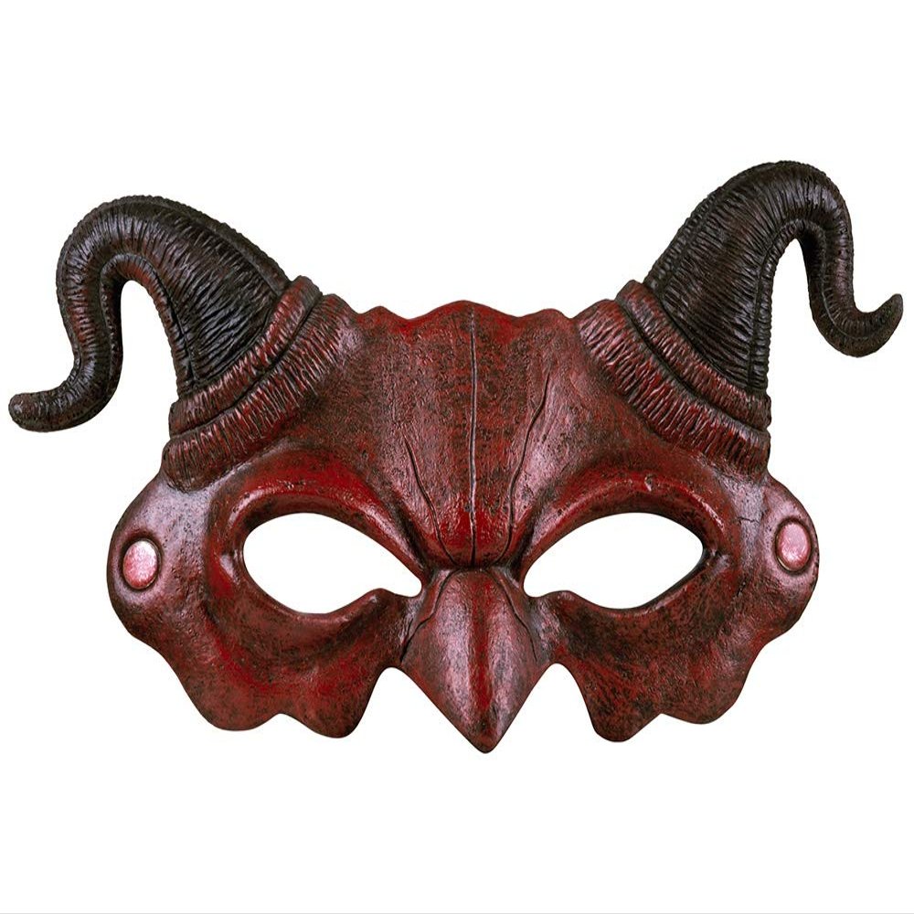 Boland 72254 Demon Foam Half Mask Multi-Coloured