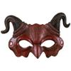 Boland 72254 Demon Foam Half Mask Multi-Coloured view 1