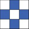 Bobby Fischer Tournament Roll Up Travel Chess Board - 20 inches - Mousepad Style with Blue Squares by WE Games view 2