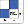 Bobby Fischer Tournament Roll Up Travel Chess Board - 20 inches - Mousepad Style with Blue Squares by WE Games view 3