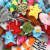 25 Pack Mini Ocean Animal Plush Toys,Sea Creatures Stuffed Toy for Kid Party Favor,Small Keychain Decoration for Christmas Tree,Goody Bag Fillers,Stocking Stuffers,Easter Eggs Fillers,Dog Cat view 4