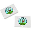 Azeeda 2 x 45mm 'Cricket Wickets' Erasers/Rubbers (ER00022161) view 1