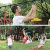 Craft Ninja Warrior Obstacle Course Accessories Kids Outdoor Play - 7pc Rings, 2pc Swing Trapeze Wheels & 2pc Monkey Bars view 4