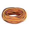 uxcell 41FT/12.5Meters 28AWG Servo Wire 3Pin Line RC Servo Model Extension Cable 30 Core Brown/Red/Orange view 1