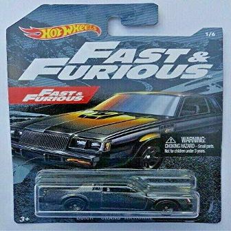 Hot Wheels 2019 Fast & Furious 1/6 - Grand National (Black)