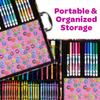 Crayola Trolls World Tour Inspiration Art Case, Over 110 Pieces, Art Set, Gifts for Kids, Age 5, 6, 7, 8 view 3
