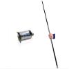 blue-ther 43.30"/110cm Metal Appearing Cane with Free Gloves Pocket Staff Magic Wand Stage Close-up Magic Tricks Illusions (Black) view 1