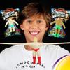 JA-RU Super Stretchy Wrestlers (3 Wrestlers) Classic Retro Squishy Action Figure for Kids & Adults, Boys Toys. Wrestling Strong Man Stretch & Pull Stress Relief Fidget Toy. Party Favors. 4307-3p view 3