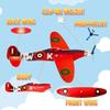 Bedwina Glider Planes Bulk (36-Pack) 8-Inch Bomber Airplane Gliders for Kids, Foam Paper Airplane Construction Kits for Kids Party Favors, Birthdays, Goodie Bag Stuffers and Outdoor Flying Toy view 4