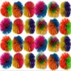 JA-RU Stretchy Stringy Balls for Kids (24 Pack) Hairy Rainbow Sensory Ball Fidget Toy | Stress Relief Toy | Bulk Party Favors, Classroom Prizes, & Goodie Bag Stuffers. 1070-24p view 1