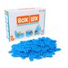 Bulk Dominoes Atwood Toys Box Lox 80 pcs Creative Cardboard Building kit - Construction Toys for Girls and Boys Educational STEM Building Alternative to Building Blocks Toy (Blue) view 1