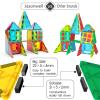 Jasonwell 65pcs Magnetic Tiles Building Blocks Set for Boys Girls Preschool Educational Magnet Construction Kit Stacking STEM Toys Christmas Birthday Gift for Kids Toddler 3 4 5 6 7 8 9 10 + Year Old view 3