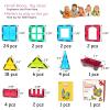Jasonwell 65pcs Magnetic Tiles Building Blocks Set for Boys Girls Preschool Educational Magnet Construction Kit Stacking STEM Toys Christmas Birthday Gift for Kids Toddler 3 4 5 6 7 8 9 10 + Year Old view 4
