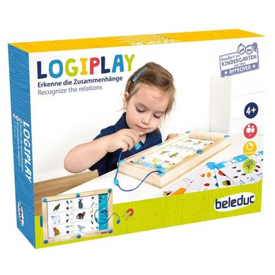 Beleduc LogiPlay Magnetic Game 19 pieces