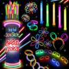 240 Glow Sticks Halloween Party Pack  Glow Activities For Families  Neon Light Sticks Decoration Party Favors Kids & Adults, Necklaces, Bracelets & Much More Glow In The Dark Glow Sticks Bulk view 1