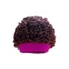 WeeH Kids Wig Hats Halloween Costume Cosplay Winter Kinnted Hat for Boy Girl (Purple) view 2