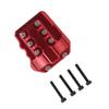 RZXYL 1PC CNC Alloy Diff Cover Front and Rear Axle Universal for Traxxas TRX-4 TRX4 1/10 RC Crawler Car (Red) view 1