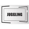 Makoroni - Juggling Hobby - Street Sign 12"x18" Aluminum, Des i28 view 1