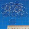 LITKO Round Bases | 27mm Circle | Compatible with Star Wars: Legion | Pack of 25 | (1.5mm Clear Acrylic) view 3