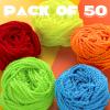 YOSTAR Yoyo Strings Professional 100% Polyester - Fits for Responsive and Non Responsive Yoyos -Yo yo Strings Pack of 50 (Red, Orange, Yellow, Blue, Green) (50pcs) view 2