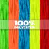 YOSTAR Yoyo Strings Professional 100% Polyester - Fits for Responsive and Non Responsive Yoyos -Yo yo Strings Pack of 50 (Red, Orange, Yellow, Blue, Green) (50pcs) view 3