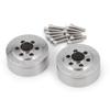 4Pcs Stainless Steel Internal Wheel Weights for 1/10 RC Crawler 2.2" Beadlock Wheels Balance Weights 90048 view 3