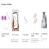 Baby-Bump Headphones  Plays and Shares Music, Sound and Voices to The Womb  Premium Baby Bump Speaker System  Including bebon Tunes APP (iOS and Android) (Purple) view 4