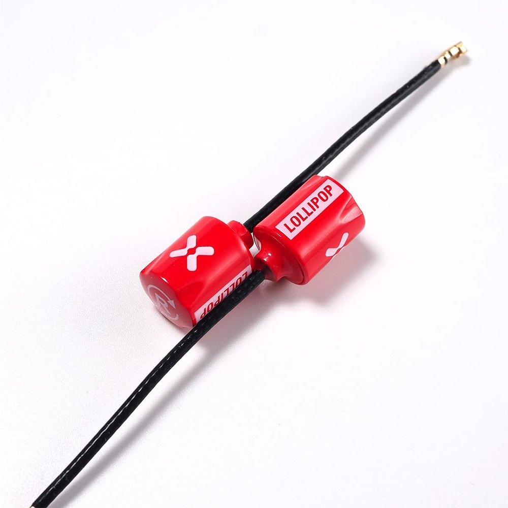 FOXEER Lollipop FPV U.FL Antenna 5.8G 2.3dBi Super Mini RHCP Antenna UFL for RC Drone FPV Quadcopeter Multicopter TX/RX (65mm) 
