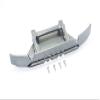 Aluminum Front Bumper + Skid Plate For Traxxas TRX-4 Mercedes-Benz G500 (82096-4) / TRX-6 Mercedes-Benz G63 (88096-4) - 1 Set Gray Silver view 1