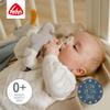 Fehn 053111 Ring Grasping Toy Elephant - Motor Skills Toy with Rattle &"Glow-in-The-Dark" Embroidery - Faithful Companion for Babies and Toddlers from 0+ Months view 3