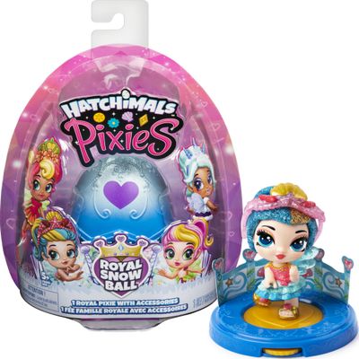 Hatchimals, Pixies Royals, 2.5-Inch Collectible Doll and Accessories (Styles May Vary), for Kids Aged 5 and Up