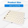 GSE Games & Sports Expert Professinal Bingo Master Board for 1.5" Balls, Bingo Calling Board for Parties, Large Groups, Family Game Night view 2