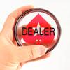 GSE Games & Sports Expert 3" Acrylic Dealer Button, Casino Grade Poker Button for Gambling Card Games, Texas Hold'em, Poker Nights, Tournaments view 4