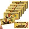 1000 Dollar 2025 USA President Bill Banknote, One Thousand 24k Gold Coated USA President Legacy Limited Edition Million Dollar Bill Great Gift for Currency Collectors and Republican (50) view 1