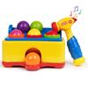 Bambiya Ball Popper Game with Hammer Toy Baby Toy with Fun Lights and Sound Effects  Hours of Fun and Skills Development with This Baby Ball Toy for Kids 3+ Year Old view 1