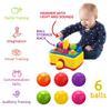 Bambiya Ball Popper Game with Hammer Toy Baby Toy with Fun Lights and Sound Effects  Hours of Fun and Skills Development with This Baby Ball Toy for Kids 3+ Year Old view 3