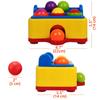 Bambiya Ball Popper Game with Hammer Toy Baby Toy with Fun Lights and Sound Effects  Hours of Fun and Skills Development with This Baby Ball Toy for Kids 3+ Year Old view 4