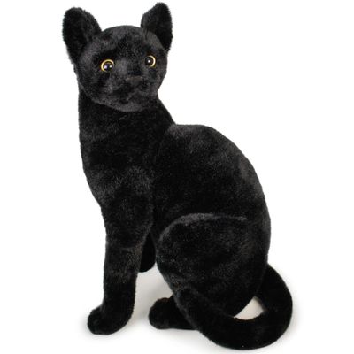TigerHart Boone The Black Cat - 13 Inch Stuffed Animal Plush