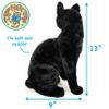 TigerHart Boone The Black Cat - 13 Inch Stuffed Animal Plush view 3