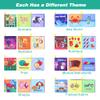 Baby Bath Books, Nontoxic Fabric Soft Baby Cloth Books, Early Education Toys, Waterproof Baby Books for Toddler, Infants Perfect Shower Toy, Kids Bath Toys Birthday Gift (Pack of 8) view 4