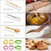 HmiL-U Chef Set for Kids - 13 Pcs Kid Cooking and Baking Sets Includes Apron, Hat, Utensils, Cooking Mitt for Kids Chef Role Play Sets , Gift for 3 Year Old Girls and up view 3