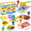 Color Dough Toys for Kid Kitchen Creations Little Chef Color Dough Set Games view 1