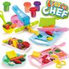 Color Dough Toys for Kid Kitchen Creations Little Chef Color Dough Set Games view 4