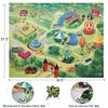 Safari Animals Figures with Activity Play Mat & Storage Box, Realistic Plastic Jumbo Playset, Jungle Wild Zoo Animals Toys for Kids Toddler 3-5, 22Pcs Birthday Gifts Christmas Stocking Stuffers view 3