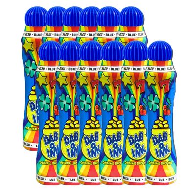 Dab-O-Ink Bingo Dauber 3oz Dozen (Blue)
