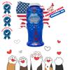 Peanut Butter Scented Dog Bubbles - 4 Pack - Non Toxic, Tear Free and Safe for Dogs and Children view 3