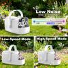 Bubble Machine Durable Automatic Bubble Blower, 18000+ Big Bubbles Per Minute Bubbles for Kids Toddlers Bubble Maker Operated by Plugin or Batteries Bubble Toys for Indoor Outdoor Birthday Party view 2
