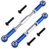 Adjustable 80-98mm Aluminum Turnbuckles and Camber Links with Rod Ends for RC Traxxas Slash 4x4 1/10 Short Course Racing Truck Option Upgrade Parts (Navy Blue) view 1
